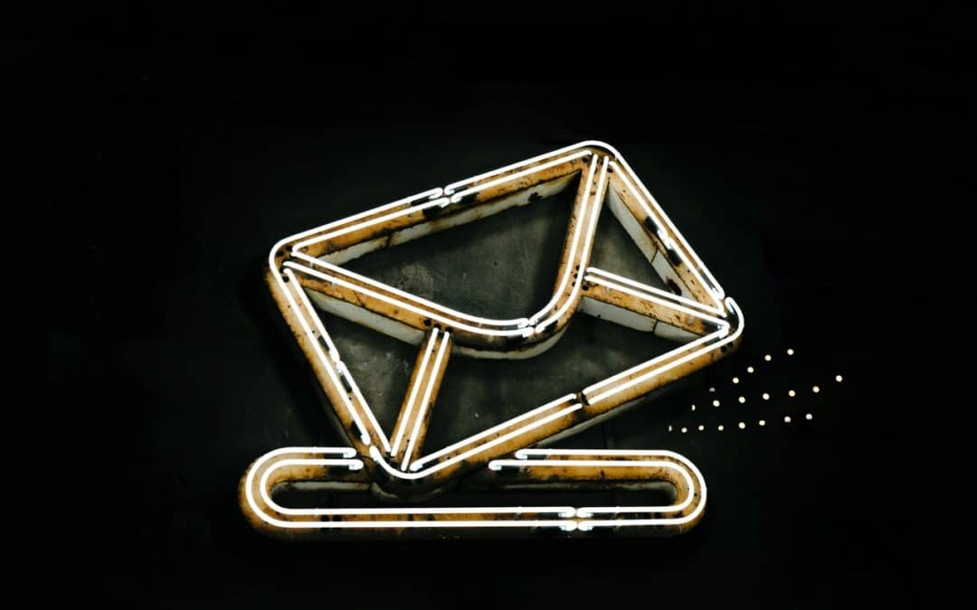 Neon email sign — proving emails are sent and unaltered